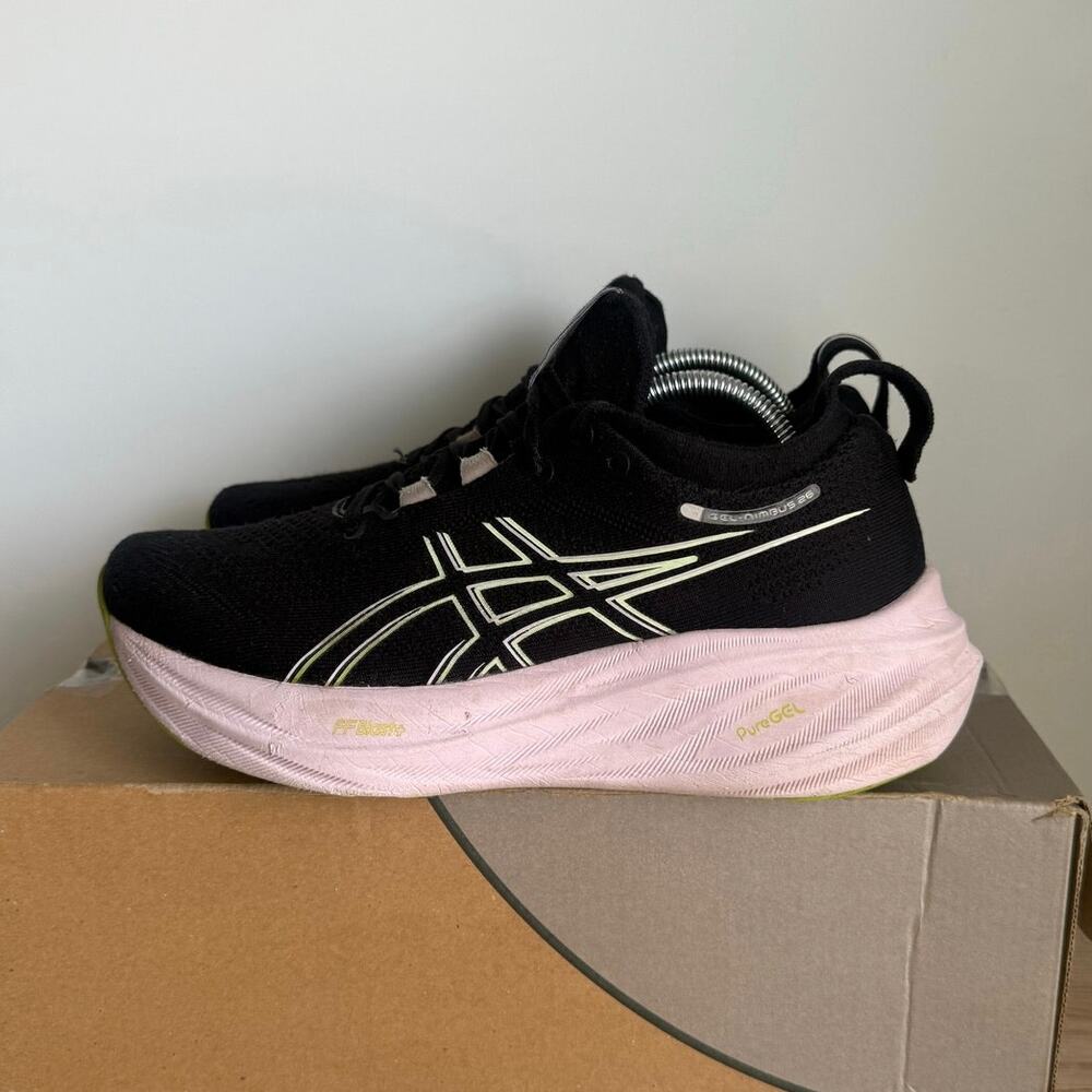ASICS Gel Nimbus 26 Women Running Sneakers - SZ 7 - Picture 4 of 14